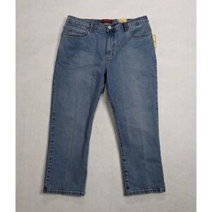 Zena Womens Denim Jeans Size 12 Cotton Blend Blue